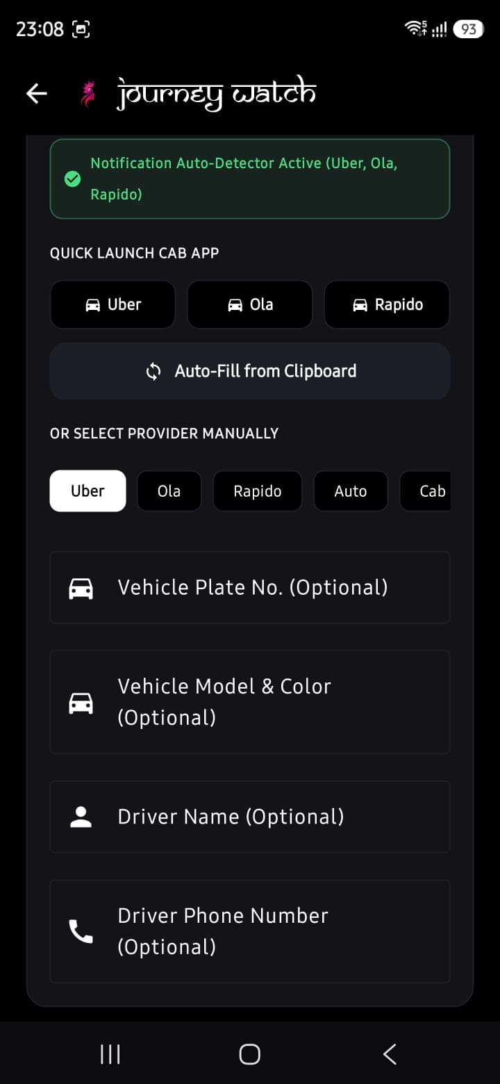Cab Auto-Scraper & Vehicle Details