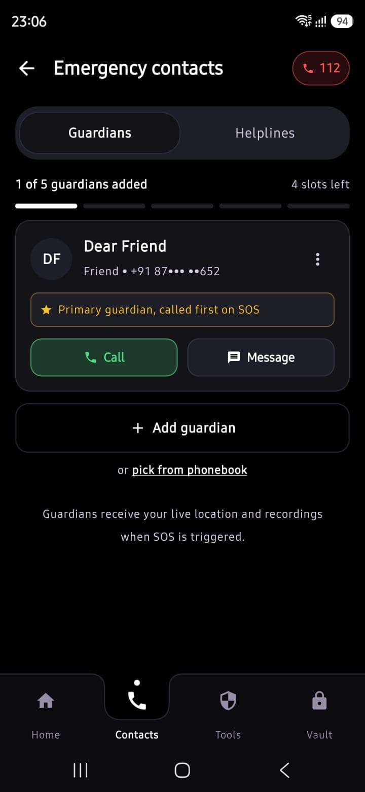 Emergency Contacts & 112 Hotline